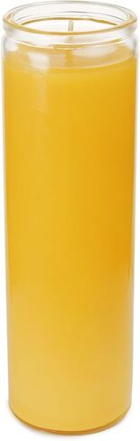 شمعة صلاة تعبدية من شمع العسل لمدة 5 أيام - شمعة مذبح الوقفة الاحتجاجية غير المعطرة لمباركة الاحتفالات التذكارية والدينية، 90-100 ساعة حرق in Kuwait