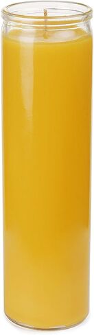 5 Day Beeswax Devotional Prayer Candle - Unscented Vigil Altar Candle for Blessing Memorial&Religious Ceremonies, 90-100 Hours Burning in Saudi Arabia