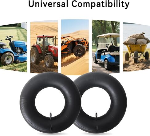 2 Pack 130/90-15 Inner Tube 5.00-15 5.10-15 Motorcycle Tire Tubes 500-15 510-15 Heavy Duty with Straight Valve Stem in Kuwait