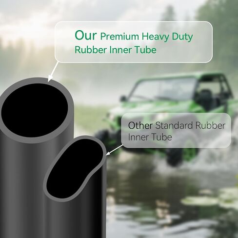 2 Pack 130/90-15 Inner Tube 5.00-15 5.10-15 Motorcycle Tire Tubes 500-15 510-15 Heavy Duty with Straight Valve Stem in Kuwait