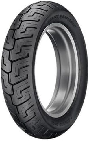 Dunlop D401 Rear Motorcycle Tire 130/90B-16 (73H) Black Wall for Harley-Davidson Road King FLHR/I 1999-2003 in Kuwait