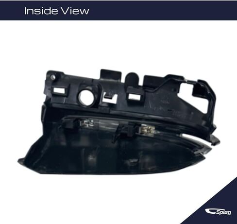 Spieg Passenger Side Mirror Lower Cover for 2018-2024 Toyota Camry | Right Side Mirror Housing w/Turn Signal Type | Textured Black Replacement for OE # 87939-47360 in Saudi Arabia