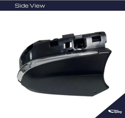 Spieg Passenger Side Mirror Lower Cover for 2018-2024 Toyota Camry | Right Side Mirror Housing w/Turn Signal Type | Textured Black Replacement for OE # 87939-47360 in Saudi Arabia