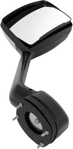 Chrome Hood Mirror for Kenworth T680 Peterbilt 579 587，Side Rear Hood Mirrors Assembly for Kenworth Peterbilt Semi Trucks Accessories Passenger (Right Side) in Saudi Arabia