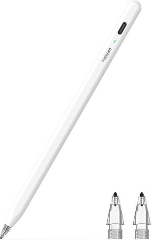 metapen Pencil Air 8 for Apple iPad 2018-2024, (20H Battery Life), 2X Fast Charge, Palm Rejection Stylus Pen for iPad 10/9/8/7/6th Gen, iPad Pro 12.9/11/13-inch M4, iPad Air 3/4/5/M2, iPad Mini 5/6 in Saudi Arabia