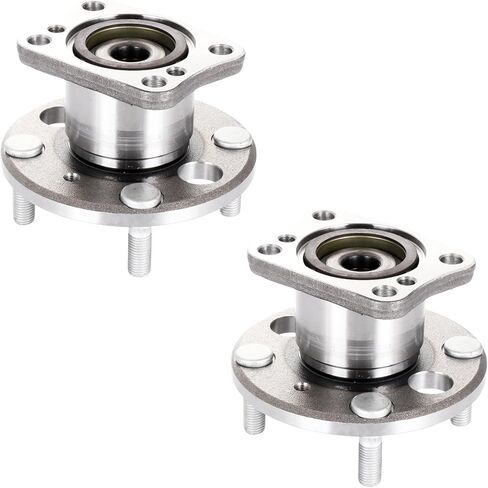 SCITOO Wheel Hub Wheel Bearing Assembly Rear 512490 fit for Ford FIESTA 2011-2018 4 Lugs Wheel Hub Bearing Assemblies W/ABS 2pcs Wheel Hub Bearings in Saudi Arabia
