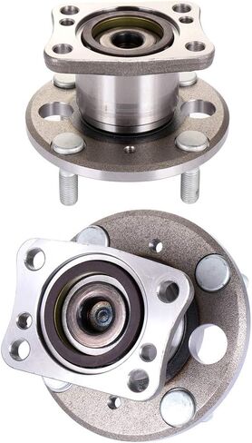 SCITOO Wheel Hub Wheel Bearing Assembly Rear 512490 fit for Ford FIESTA 2011-2018 4 Lugs Wheel Hub Bearing Assemblies W/ABS 2pcs Wheel Hub Bearings in Saudi Arabia