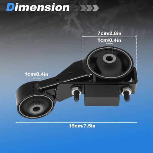 Engine Torque Strut Mount Replacement for Toyota Sienna 3.3L 2WD 2004 2005 2006 Compatible for OE No.A4257/9567/EM-5835/123630A081 in Saudi Arabia