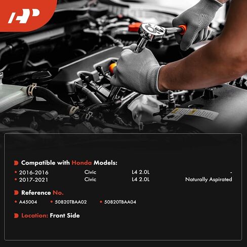 حامل محرك المحرك الأمامي الممتاز A-Premium متوافق مع Honda Civic 2016-2021 2.0L in Saudi Arabia