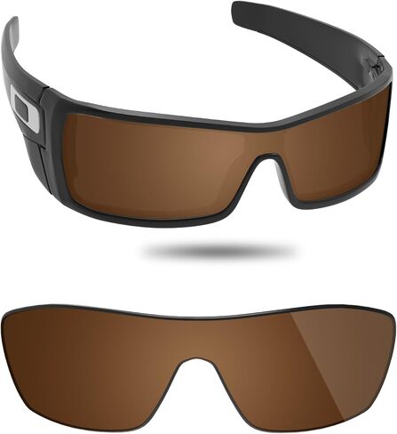 عدسات مستقطبة بديلة متوافقة مع نظارات Oakley Batwolf OO9101 الشمسية، مقاومة للصدمات وملاءمة مثالية in Kuwait