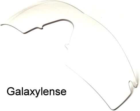 Galaxy Replacement Clear Lenses + White Nose Pad + White Earsocks For Oakley M Frame Strike in Saudi Arabia