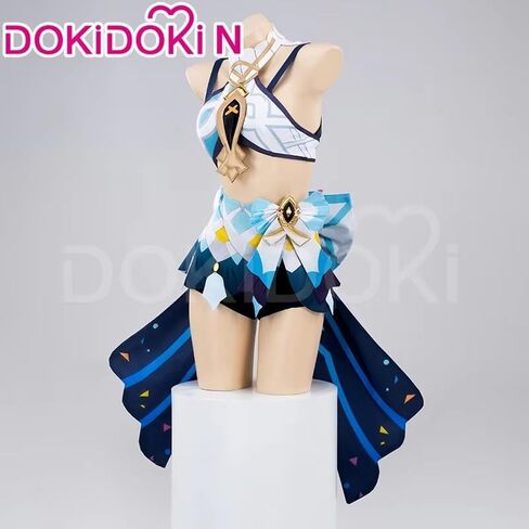 KIRA KIRA Genshin Mualani Cosplay Costumes Doki-N Game Genshin Natlan Mualani Costume Outfits for Halloween in Kuwait