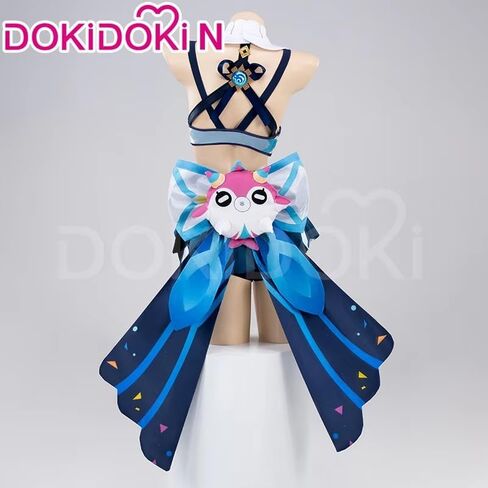 KIRA KIRA Genshin Mualani Cosplay Costumes Doki-N Game Genshin Natlan Mualani Costume Outfits for Halloween in Kuwait