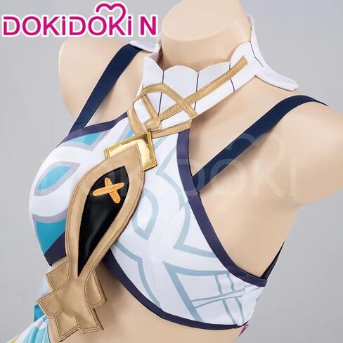 KIRA KIRA Genshin Mualani Cosplay Costumes Doki-N Game Genshin Natlan Mualani Costume Outfits for Halloween in Kuwait