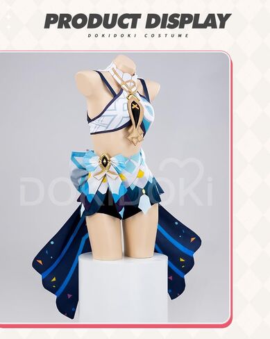 KIRA KIRA Genshin Mualani Cosplay Costumes Doki-N Game Genshin Natlan Mualani Costume Outfits for Halloween in Kuwait