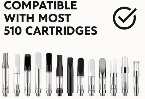 حامل خرطوشة وأقلام 510 - منظم مكتب مستقيم مربع 4 فتحات - تخزين سطح المكتب صغير الحجم - أسود in Kuwait