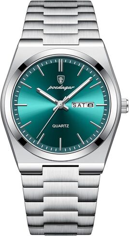 FORSINING Men Watches Quartz Wrist Watches with Stainless Steel Band in Saudi Arabia