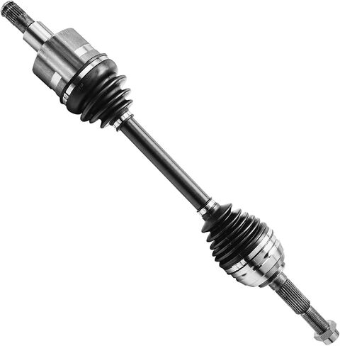 Detroit Axle - 4WD 6pc Front CV Axles Kit for Chevy Trailblazer GMC Envoy Buick Rainier Saab 9-7x Isuzu Ascender Oldsmobile Bravada, 2 CV Axles Assembly 4 Upper Lower Ball Joints Replacement in Saudi Arabia