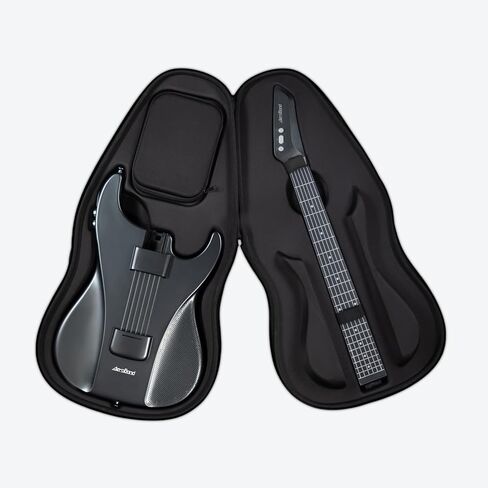 جيتار AeroBand الذكي، جيتار صامت للسفر مع لوحة فريتس وحقيبة قابلة للفصل، مقبس سماعة الرأس، جيتار MIDI للبالغين والمراهقين (تحديث 2024) in Kuwait