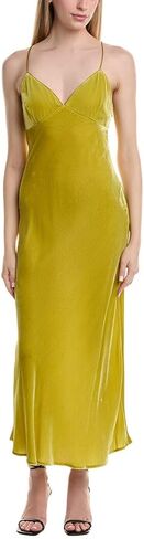 Susana Monaco Womens Velvet Bias Silk-Blend Maxi Dress, Xs in Kuwait