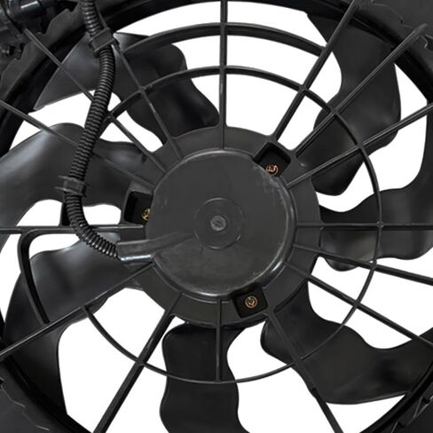 CCIYU Radiator Cooling Fan Assembly Compatible with 2011-2013 for Hyundai Sonata/for Kia Optima,Replace 622620,674-50658,620-864,620 864,620864,KI3115135,25380-3Q280,253803Q280,25231-3K460 in Saudi Arabia