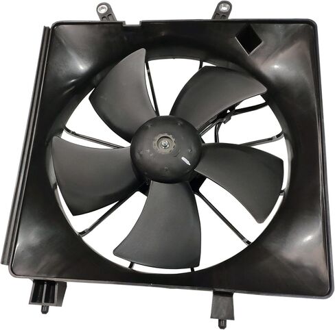 Radiator Cooling Fan Assembly Compatible with 2001 2002 2003 2004 2005 Honda Civic 1.7L 620-219 in Saudi Arabia