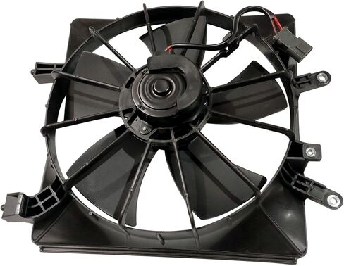 Radiator Cooling Fan Assembly Compatible with 2001 2002 2003 2004 2005 Honda Civic 1.7L 620-219 in Saudi Arabia