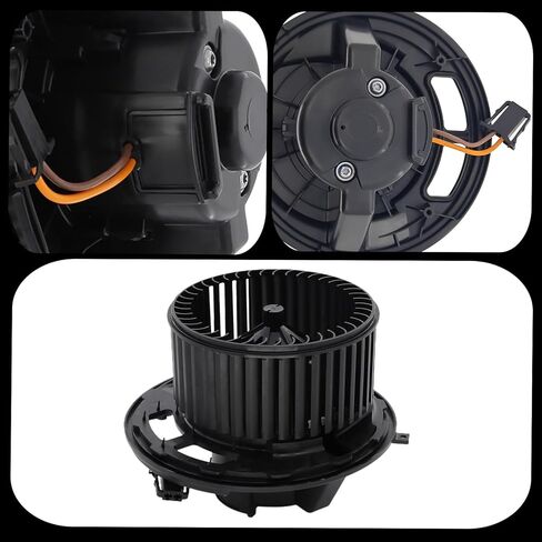 محرك منفاخ سخان HVAC مع قفص مروحة 700218 متوافق مع 2006 BMW 325i 325xi 330i 330xi، 2007-2013 328i 335i، 2007-2008 328xi 335xi، 2008-2013 128i 135i يستبدل 64119227670 in Kuwait