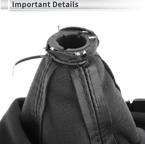 5 Speed Manual Gear Shift Knob with Cover for Chevrolet Spark 2011-2015 Plastic Faux Leather Gearbox Stick Shifter Lever Knob Black Silver Tone in Saudi Arabia