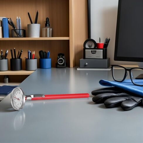 3pcs Air Conditioner Thermometer: Car Air Conditioner Mechanical Thermometer - Compact with Accurate Readings for Car Interior Measurement in Kuwait