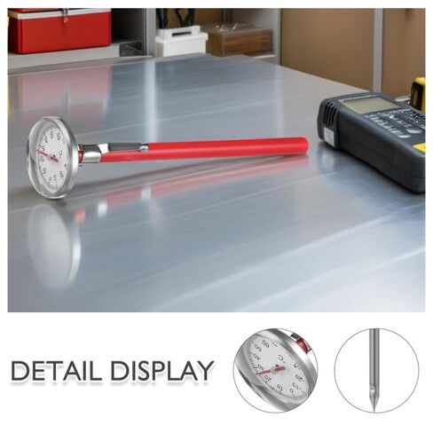 3pcs Air Conditioner Thermometer: Car Air Conditioner Mechanical Thermometer - Compact with Accurate Readings for Car Interior Measurement in Kuwait