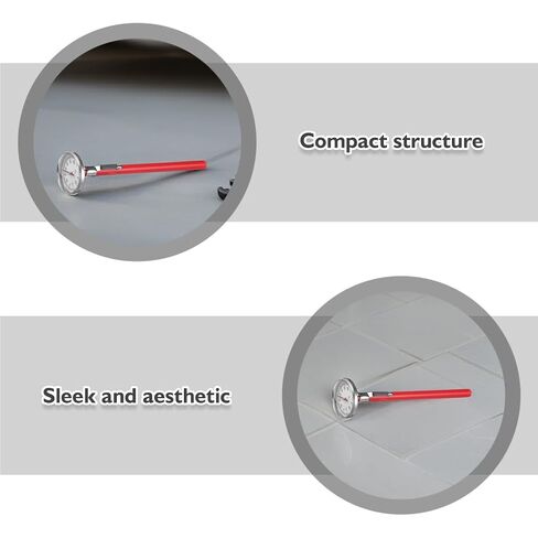 3pcs Air Conditioner Thermometer: Car Air Conditioner Mechanical Thermometer - Compact with Accurate Readings for Car Interior Measurement in Kuwait