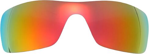 عدسات بديلة مستقطبة لنظارات Oakley Batwolf OO9101 بإطار زجاجي (مرآة حمراء نارية) in Saudi Arabia