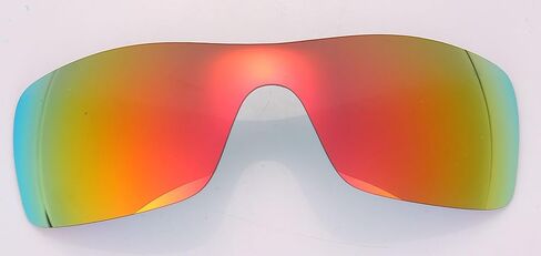 عدسات بديلة مستقطبة لنظارات Oakley Batwolf OO9101 بإطار زجاجي (مرآة حمراء نارية) in Saudi Arabia