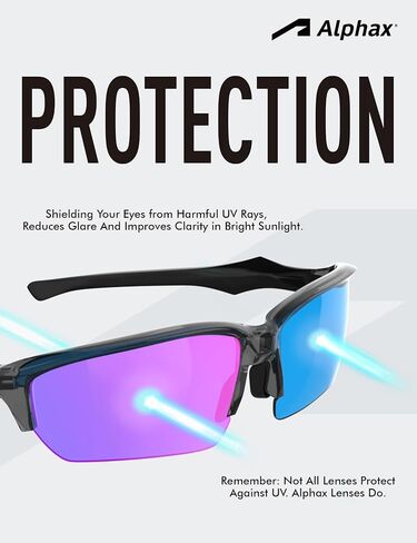 Alphax Pacafic Blue Mirrored Polarized Replacement Lenses for Oakley Turbine Rotor OO9307 Sunglasses in Kuwait