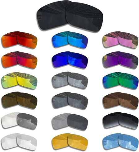 عدسات بديلة مستقطبة تناسب سلك Oakley Si Ballistic Det OO9253 نظارة شمسية مضادة للخدش|مقاومة للصدمات|مناسبة تمامًا in Kuwait