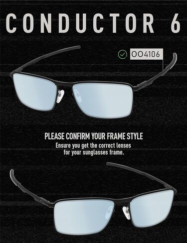 ToughAsNails Replacement Lenses for Oakley Conductor 6 OO4106 Sunglasses - More Options in Saudi Arabia