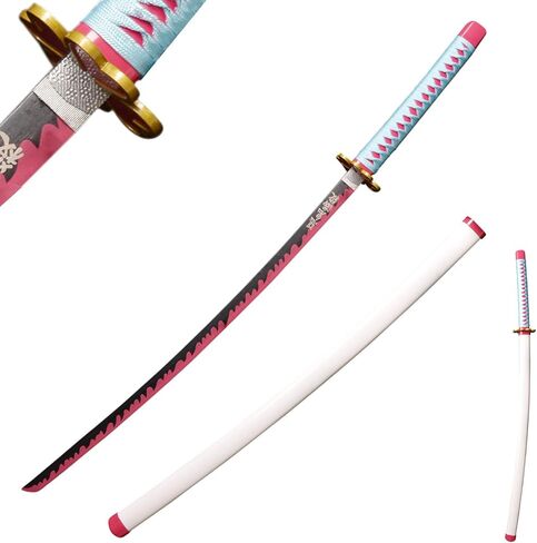 Sword fort Metal Demon Sword 104cm/41inchs,Stainless Steel, Hashira Pillar and Protagonist Katana for Anime Cosplay, Anime Original Textures, Multiple Styles to Choose from in Saudi Arabia