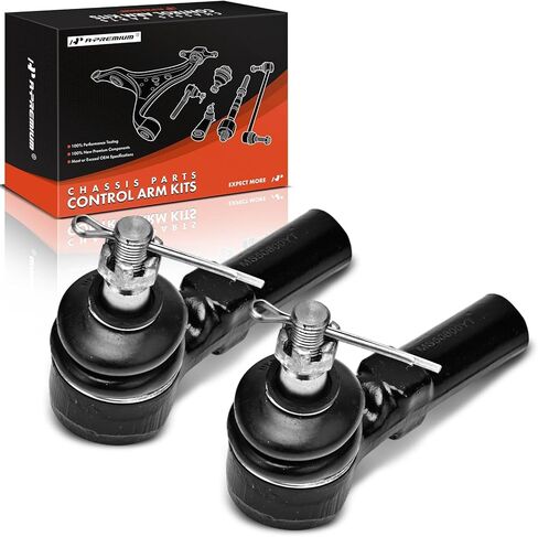 A-Premium 2 x Front Outer Tie Rod Ends, Compatible with Saturn L100 2001-2002, L200 2001-2003, L300 2001-2005, LS 2000, LS1 2000, LS2 2000, LW1 2000, LW2 2000, LW200 2001-2003, LW300 2001-2003 in Saudi Arabia