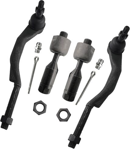 12pcs Suspension Kit for Chevy Trailblazer EXT GMC Envoy XL Oldsmobile Bravada Isuzu Ascender 02-03, Front Lower and Upper Control Arms and Upper Ball Joints Sway Bar Links Tie Rod Ends in Saudi Arabia