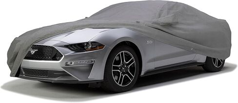 Covercraft Custom 3-Layer Moderate Climate Car Cover | C16613MC | Compatible with: 2005-2013 Chevrolet Corvette Convertible (Base Model only) | Gray in Saudi Arabia