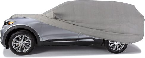 Covercraft Custom 3-Layer Moderate Climate Car Cover | C16613MC | Compatible with: 2005-2013 Chevrolet Corvette Convertible (Base Model only) | Gray in Saudi Arabia