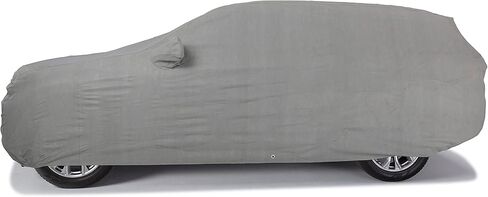 Covercraft Custom 3-Layer Moderate Climate Car Cover | C16613MC | Compatible with: 2005-2013 Chevrolet Corvette Convertible (Base Model only) | Gray in Saudi Arabia