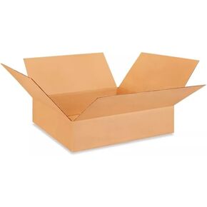 10 Pack 26 x 26 x 6 Corrugated Cardboard Boxes For Packing, Shipping, or Moving in Kuwait