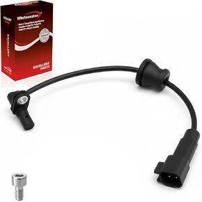 ABS Wheel Speed Sensor 1Pc: Rear Left & Right Compatible with Chevrolet 2010-2017 Equinox V6 3.6L L4 2.4L V6 3.0L, GMC 2010-2017 Terrain V6 3.6L L4 2.4L V6 3.0L in Kuwait