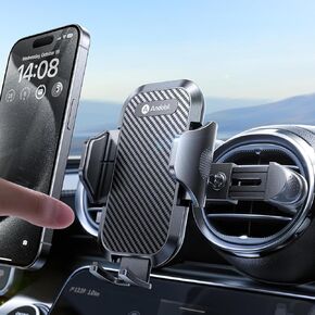 andobil Phone Holders for Your Car - [2024 Upgraded & Strongest] Car Vent Phone Holder Mount fit for Horizontal Vertical Round Air Vent for iPhone 16 Pro Max 15 14 13 12 Samsung Galaxy S24 and More in Kuwait