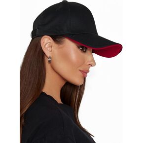 Logo-Free High Crown Baseball Cap for Men & Women – Minimalist Design – Deep Fit Structured Hat – Stylish Adjustable Curved Brim – Custom Hardware in Saudi Arabia