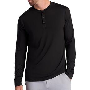قميص Gaiam رجالي بأكمام طويلة Henley، مقاس قياسي، خامة مطاطية متوسطة الوزن in Saudi Arabia