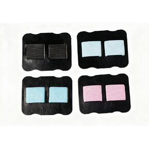 Self-Adhesive Pen Holder for Notebook, 4 Pcs Double Elastic Loops Pen Organizer Clip for Journal, Planner, Clipboard Pastel Colors (Pink, Black, Blue, Dark Blue), Reusable & Strong Grip in Saudi Arabia