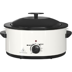 Roaster Oven 20 Quart, Electric Roaster Oven, Turkey Roaster Oven Electric with Self-Basting Lid, Removable Pan and Rack, Full-Range Temperature, Powerful 1450W Stainless Steel Roaster Oven, Silver in Kuwait